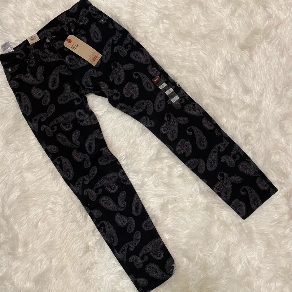 Levi’s 512 Slim Taper Paisley Jeans